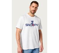 Peanuts Men's Snoopy Space Exploration T-Shirt in White | Size: Medium Peanuts White M