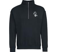 Peanuts Peanuts - Woodstock - Half-zip knitted jumper Sweatshirt black M