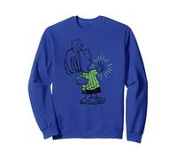 Peanuts - Peppermint Patty Thumbs Up Sweatshirt, Adult Unisex, Royal Blue, Large