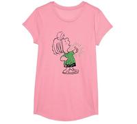 Peanuts - Peppermint Patty Thumbs Up T-Shirt, Girls, Pink, Small