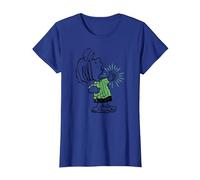 Peanuts - Peppermint Patty Thumbs Up T-Shirt, Women, Royal Blue, Small