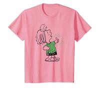 Peanuts - Peppermint Patty Thumbs Up T-Shirt, Youth, Pink, 4T