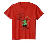 Peanuts - Peppermint Patty Thumbs Up T-Shirt, Youth, Red, 3T