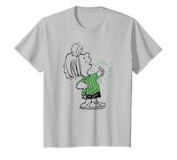 Peanuts - Peppermint Patty Thumbs Up T-Shirt, Youth, Silver Grey, 3T