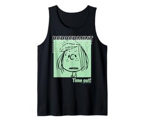 Peanuts Peppermint Patty Time Out Worried Friend Fun Classic Tank Top