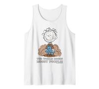Peanuts Pig Pen Messy People Needed Organised Vintage Mess Tank Top