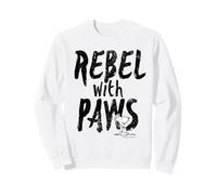 Peanuts Rebel with Paws Snoopy Vintage 90s Pop Iconic Punk Sweatshirt