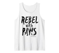 Peanuts Rebel with Paws Snoopy Vintage 90s Pop Iconic Punk Tank Top