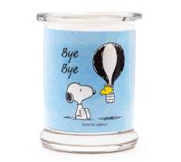 Peanuts Scented Candle in Glass | Bye Bye Version | Vanilla Fragrance | Decoration for Home | Candle in Glass with High Burning Time up to 50 Hours