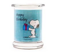 Peanuts Scented Candle in Glass | Scented Candle Happy Birthday | Gifts for Women | Cherry Scented Candle | Decoration for Home | Candle in Glass with High Burning Time up to 50 Hours