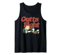 Peanuts Schroeder Lucy Groovy 60s Love Peace Music Vintage Tank Top
