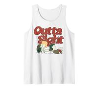 Peanuts Schroeder Lucy Groovy 60s Love Peace Vintage Music Tank Top