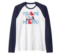 Peanuts Schroeder Lucy Happiness Friendship Love Vintage BFF Raglan Baseball Tee