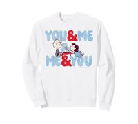 Peanuts Schroeder Lucy Happiness Friendship Love Vintage BFF Sweatshirt