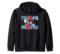 Peanuts Schroeder Lucy Happiness Friendship Love Vintage BFF Zip Hoodie