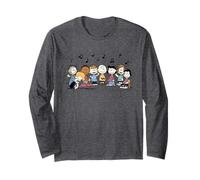 Peanuts - Schroeder Pigpen Franklin Lucy Charlie Sally Music Long Sleeve T-Shirt