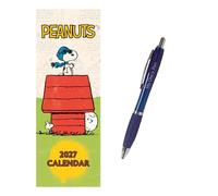 Peanuts Slim Calendar 2027 + EXCLUSIVE LIMITED EDITION PEN