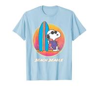 Peanuts Snoopy Aloha Disco Beach Summer Fun Surf Sports T-Shirt