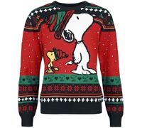 Peanuts Snoopy And Woodstock Christmas jumper multicolour XXL