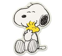 Peanuts Snoopy and Woodstock Hug Wood Wall Decor - Fun Snoopy Wall Art for Kids' Bedroom or Play Room