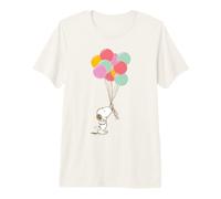 Peanuts Snoopy Balloons Birthday Celebrate Fun Retro Summer Premium T-Shirt