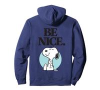 Peanuts Snoopy Be Nice Happy Friendly Beagle Dog Retro Lover Pullover Hoodie