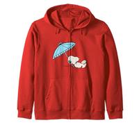 Peanuts - Snoopy Beach Umbrella Zip Hoodie