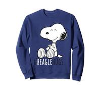 Peanuts Snoopy Beagle Hug Dog Best Friend Cuddle Art Classic Sweatshirt