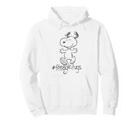 Peanuts Snoopy Beagle Hug Dog Best Friend Cuddle BFF Classic Pullover Hoodie