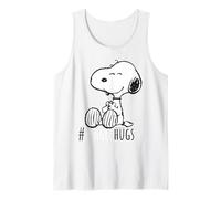 Peanuts Snoopy Beagle Hug Dog Best Friend Cuddle Classic Art Tank Top
