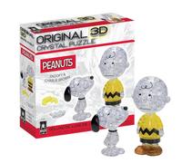 Peanuts Snoopy & Charlie Brown 3D Crystal Puzzle