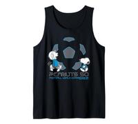 Peanuts Snoopy Charlie Football World Championship Fun Retro Tank Top