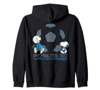 Peanuts Snoopy Charlie Football World Championship Fun Retro Zip Hoodie
