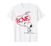 Peanuts Snoopy Comic Love Smak Vintage Love Comic Strip Fan T-Shirt