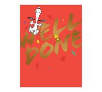 PEANUTS SNOOPY CONGRATULATIONS CARD WELL DONE CARD