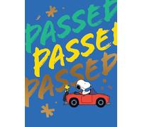Peanuts Snoopy Passed Driving Test Card