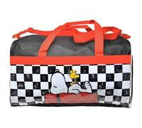 Peanuts Snoopy Duffel Bag for Kids - 18 x 10 x 11 Inch Travel Bag with Shoulder Strap - Sports Gym Overnight Weekender Bag for Boys