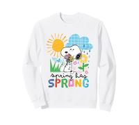 Peanuts Snoopy Easter Spring Cottage Garden Classic Fun 90s Sweatshirt