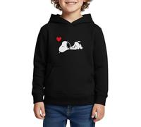 Peanuts Snoopy Falling In Love Kids Premium Organic Hoodie