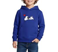 Peanuts Snoopy Falling In Love Kids Premium Organic Hoodie