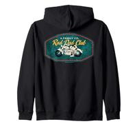Peanuts Snoopy Fathers Day Greatest Best Cool Dad Club Biker Zip Hoodie