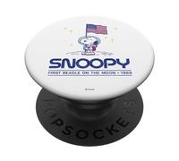 Peanuts Snoopy First Beagle on the Moon PopSockets Adhesive PopGrip
