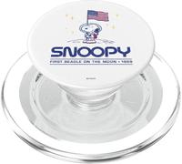 Peanuts Snoopy First Beagle on the Moon PopSockets PopGrip for MagSafe