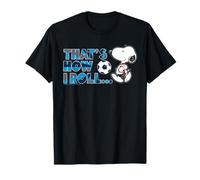 Peanuts Snoopy Football World Championship Star Player Retro T-Shirt