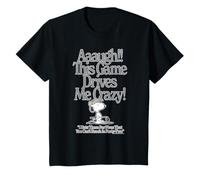 Peanuts Snoopy Golf Game Crazy Hard Fun Sports 50s Summer T-Shirt