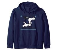 Peanuts Snoopy Good Dog Bad Attitude Crazy Beagle Classic Zip Hoodie
