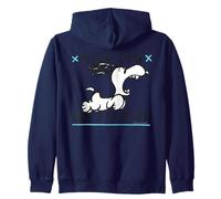 Peanuts Snoopy Good Dog Bad Attitude Crazy Classic Beagle Zip Hoodie