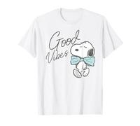 Peanuts Snoopy Good Vibes Bow Tie T-Shirt