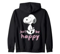 Peanuts Snoopy Happy Beagle Dog Walking Great Classic Day Zip Hoodie