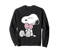 Peanuts Snoopy Heart Cute Friend Pose Valentine Love Classic Sweatshirt